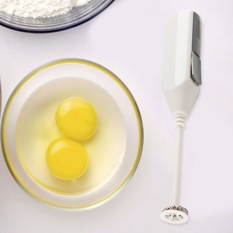 Electric Milk Frother Automatic Handheld Whisk Coffee Frother Egg Beater UK