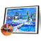 5D DIY Diamond Painting Snow View Cross Stitch Embroidery Rhinestones Kits Newly