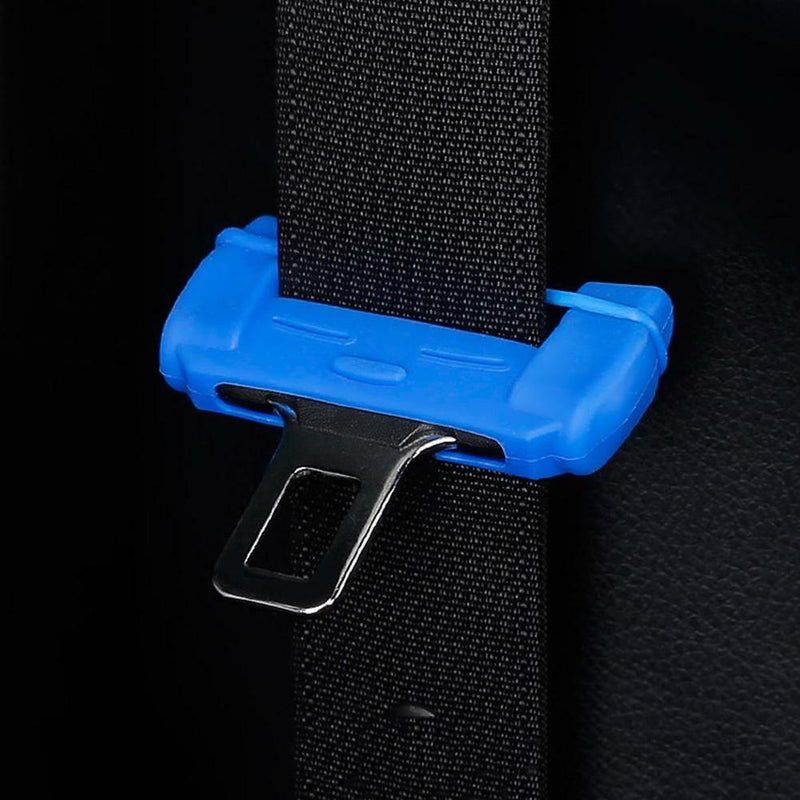 Car Seat Belt Buckle Clip Silicone Anti-Scratch Cover Safety Accessories 4 hot.