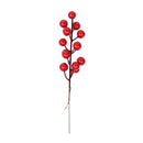 Artificial Red Bird Berry Spray Stem Of Berries Autumn Christmas Decor Xmas.