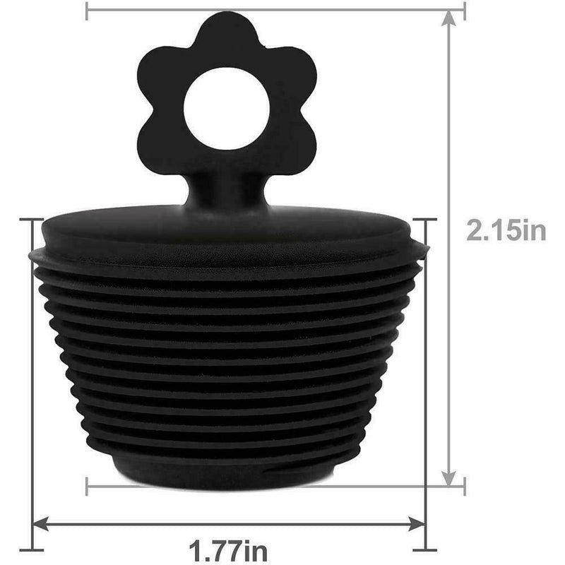1Pack Bathtub Drain Stopper Silicone For Bathroom Kitchen Laundry V5E2