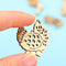 DIY Craft Wooden Eggs Easter Decorations Easter Rabbit Wood Chips Wood Slice