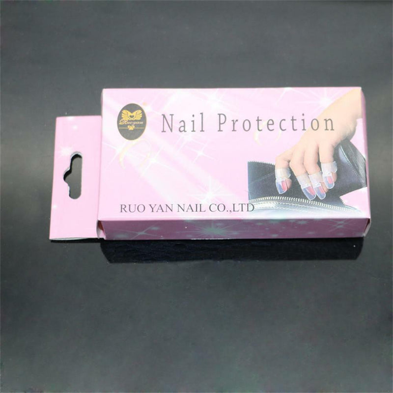 DIY Fashion Tips Nail Protector Clips Manicure Cover Finger Polish Shield