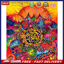 Abstract Sun Flower Oil Paint By Numbers Kit DIY Frameless Drawing for Adul