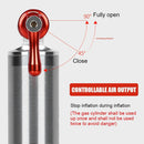 WEST BIKING Bicycle Mini Pump Aluminum MTB CO2 Inflator for Basketball Football