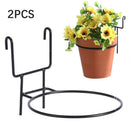 Sill Railings Planter Pot Stand Balcony Hanging Flower Pot Rack Guardrail