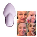 Tongue Shaped Powder Puff Face Makeup Applicator Makeup Non-Stick Powder Puff`