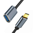 Female Fast Speed Extension Line OTG Adapter Data Cable Type-C to USB 3.0 Cable