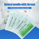 75cm Medical Needle Nylon Monofilament Thread Suture Practice Kit (6pcs) Newly