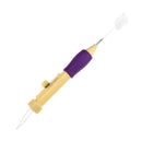 Embroidery Pen Needle Stitches Weaving Tool Sewing Kit Accessory (Purple)