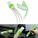 Car Air Conditioner Vent Cleaner Cloth Dusting Blinds Brushes Cleaning V3N9