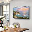 5D DIY Seaside Tower Full Square Diamond Painting Home Living Room Decoration