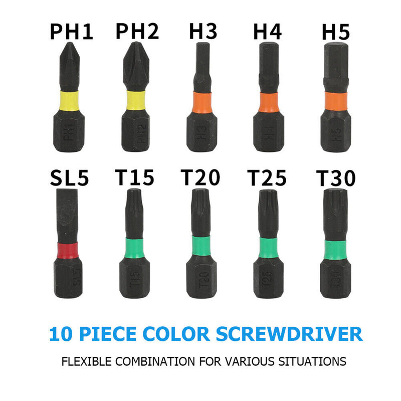 10 in 1 Batch Set Household Tools Multifunctional Screwdriver Set for Home