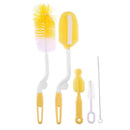 Baby Bottle Brushes Set Sponge Nipple Pacifier Milk Feeder Cleaner (5pcs) Newly
