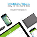 JUNERAIN Jaserain DM Q3C 2.5"" HDD Wireless External Hard Drive Chassis