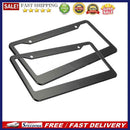 2pcs 12in x 6in Stainless Steel Car Auto License Plate Frame Covers Kit