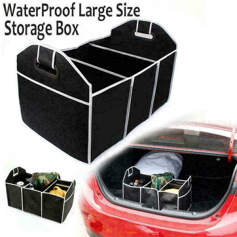 Car Trunk SUV Cargo Organizer Foldable Caddy Storage V4B3 Collapsib Top F4L7