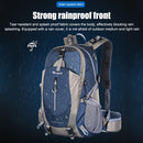 40L Waterproof Travel Cycling Camping Backpack with Rain Cover (Royal Blue)
