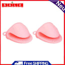 2pcs Silicone Heat Resistant Oven Gloves Kitchen Anti-Brief Cooking Baking Glove
