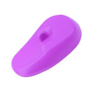 1 Pair Salon Hair Dye Silicone Ear Cover Barber Shop Anti Staining(Purple) Newly