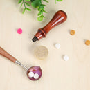 25mm Letter Sealing Wax Stamp Head DIY Wedding Replace Copper Head (8) Newly
