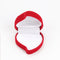 Gift Storage Engagement Jewelry Box Wedding Ring Box Red Heart Velvet Ring Box