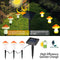 LED Luminous Mushroom Solar Lights Outdoor Garden Waterproof Lawn Stakes Lamps