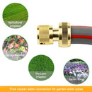 Brass Pants Coupling Joint Quick Connector Garden Watering Tap Water Pipe Adapter