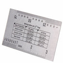 Instruments Steel Guitar Acoustic String Action Pitch Luthier Ruler Gauge