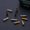10pcs 1/4 PH2 Titanium Coated Cross Magnetic Screwdriver Bits 25mm Length Newly