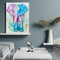 5D Diamond Painting Elephant DIY Full Round Drill Cartoon Animal Mosaic Crafts