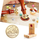 Wax Seal Stamp Retro Round Star Moon Sealing Wax Dedicated Copper Head (F) Newly