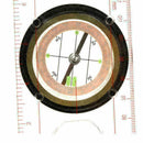 Map Compass Ruler Travel Navigation Ruler For Camping Hiking S0E7