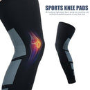1pc Basketball Football Leg Sleeve Knee Protector Anti-collision Long Kneepad