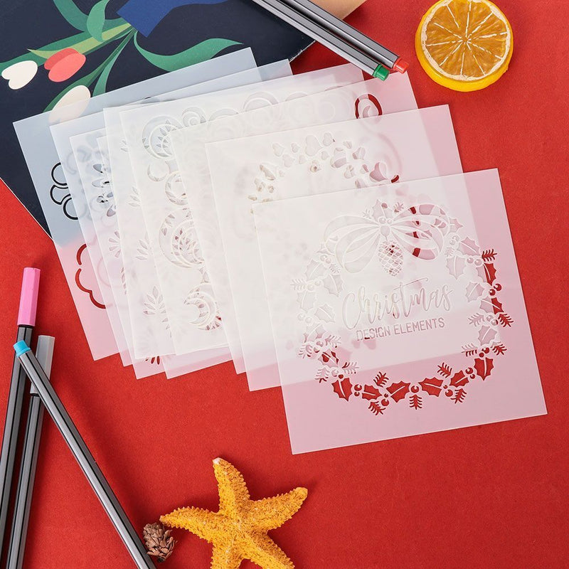 Decorative Layering Stencils Wall Painting Embossing Template Scrapbooking