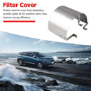 Metal Racing Car Cold Air Intake Cone Filter Heat Shield for 2.5-5 inch Nec