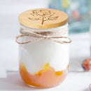 Bamboo Mason Jar Lids Reusable for Regular Mouth 68MM Tops Set 8 Packs