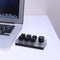 Macro Keyboard 6 Key 1 Knob Bluetooth-compatible Mechanical Keypad (Black)