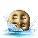 2pcs Inflatable Cushion Tub Anti-Hemorrhoids Inflatable Seat Pad (Golden)