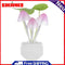 Colorful LED Mushroom Night Glowing Lamp Sensor Baby Poison (EU Plug)