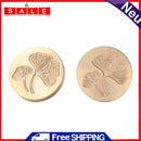 Round Wax Sealing Stamp Head Grasses Flowers Copper Stamps Craft Making Tools