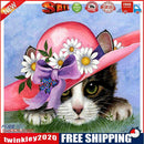 5D DIY Diamond Painting Cat Cross Stitch Embroidery Rhinestones Mosaic Kits