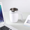 380ml Automatic Stirring Magnetic Mug Stainless Steel Coffee Electric Lazy Cups