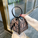 Large Capacity Luxury Handbag Leopard Print Messenger Bag Shoulder Bag