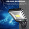 LED Solar Wall Light Outdoor Motion Sensor Lamp Garden Remote Lamp (30COB) Newly