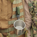 Outdoor Carabiner Keychain Nylon Hanging Webbing Buckle Multi-functional Clas
