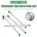 Fishing Floats Tube Transparent Bobbers Fishing Buoys Tackle (4.5x40cm) Newly