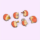 Lapel Pin Hedgehog Bag Badge DIY Decoration Enamel Pin Cartoon Brooch