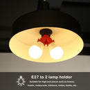 20pcs E27 to 2E27 Lamp Holder Converter Adapter Bulb Base(Yellow?