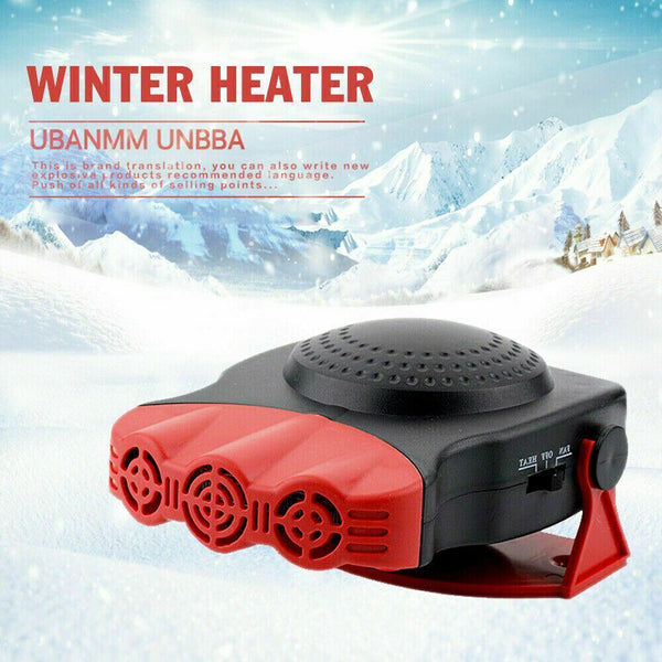 Demister 2 in 1 Car Van Heater Vehicle Cooling Fan Car Auto Heater Hot Warm
